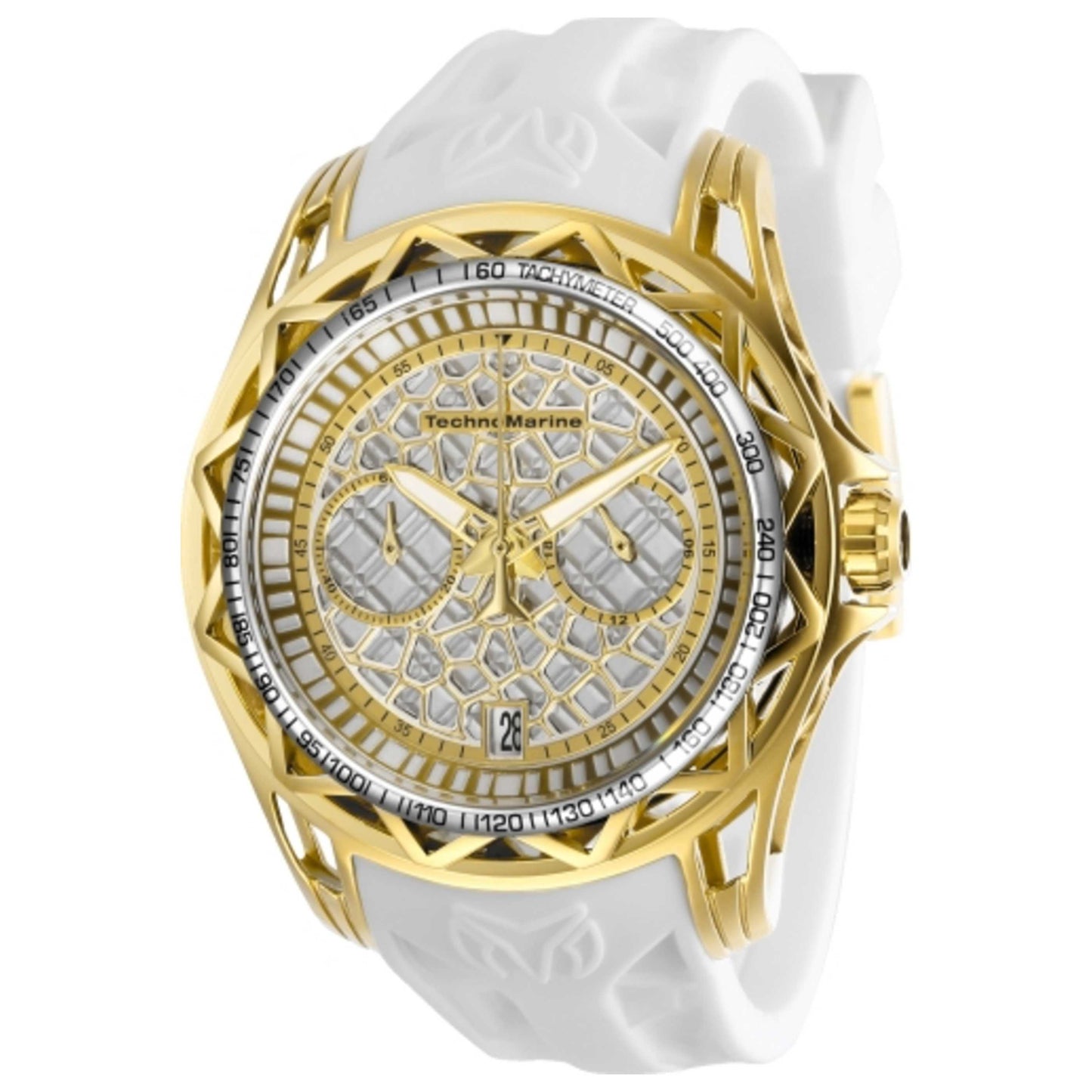 Front view of TechnoMarine TechnoCell Men's Quartz Watch TM-318030
