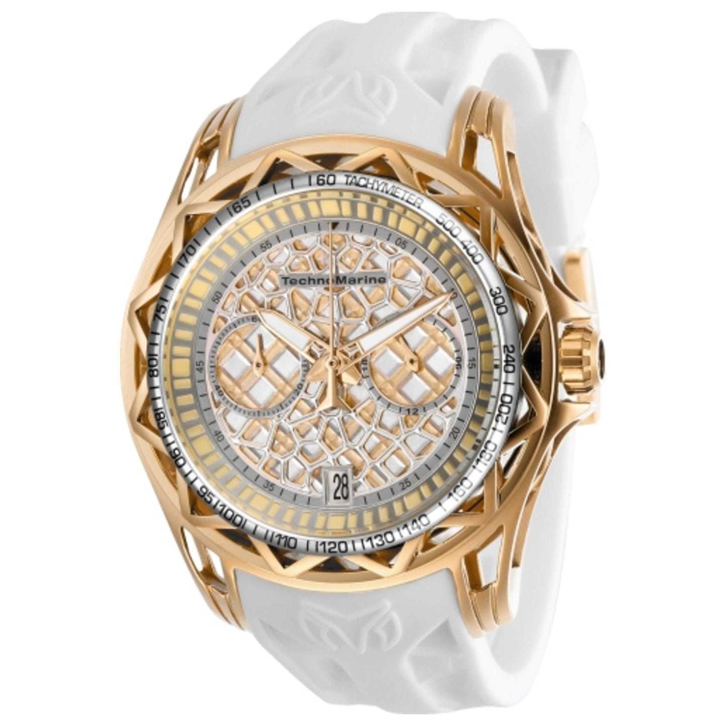 Front view of TechnoMarine TechnoCell Men's Quartz Watch TM-318033
