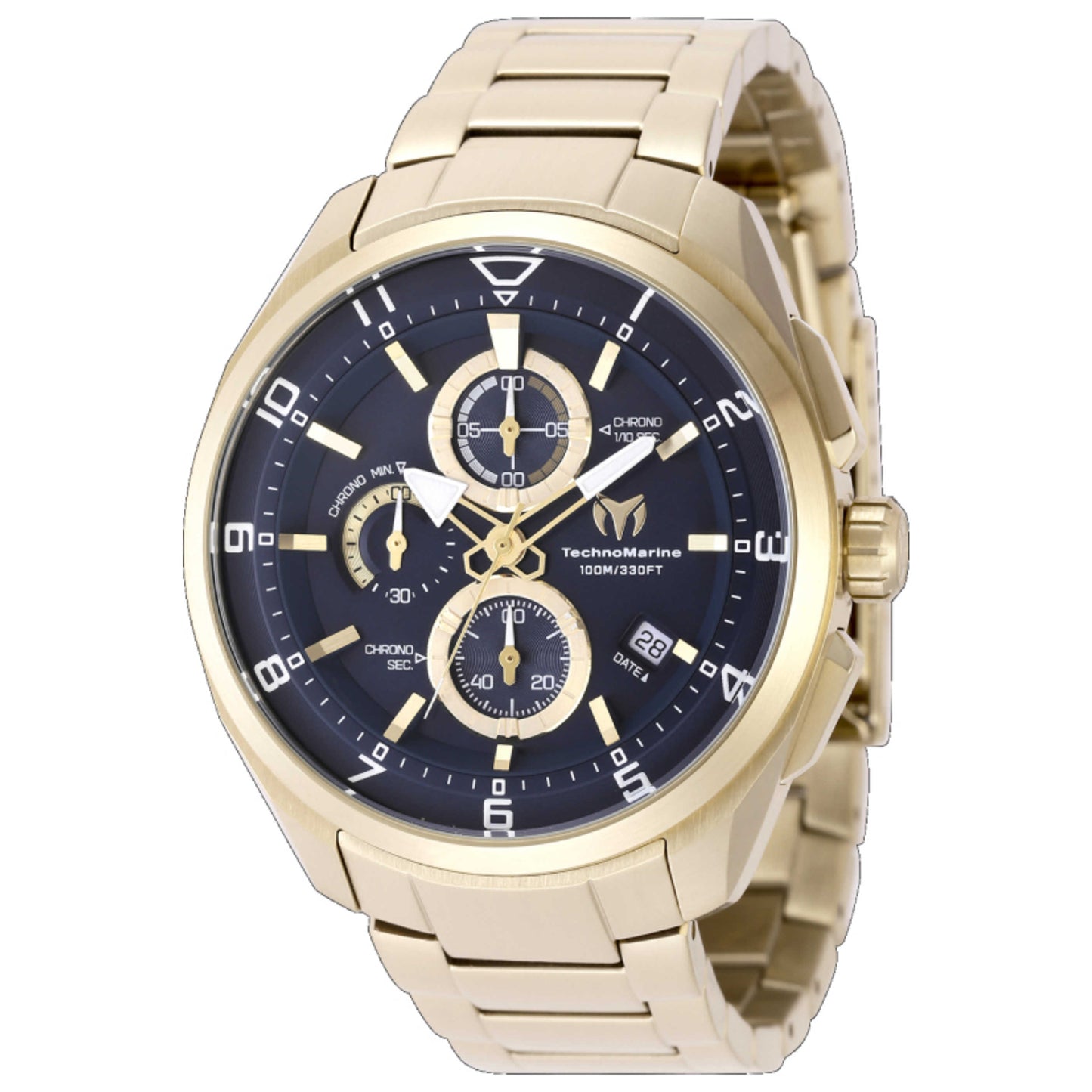 Front view of TechnoMarine Ocean Quantum Men's Quartz Watch TM-318119