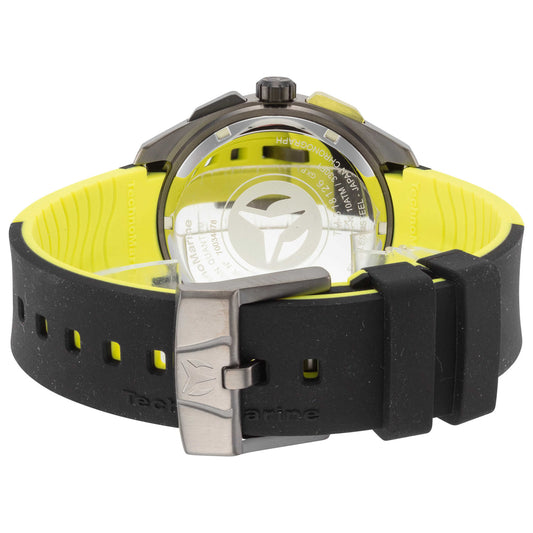 Back view of TechnoMarine Ocean Quantum Men's Quartz Watch TM-318126