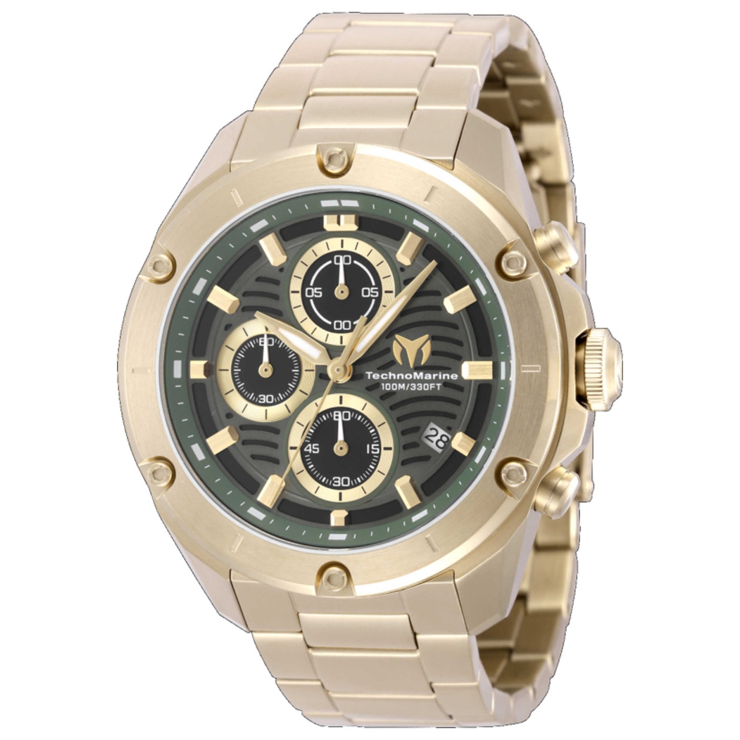 Front view of TechnoMarine Oceanico Men's Quartz Watch TM-325016