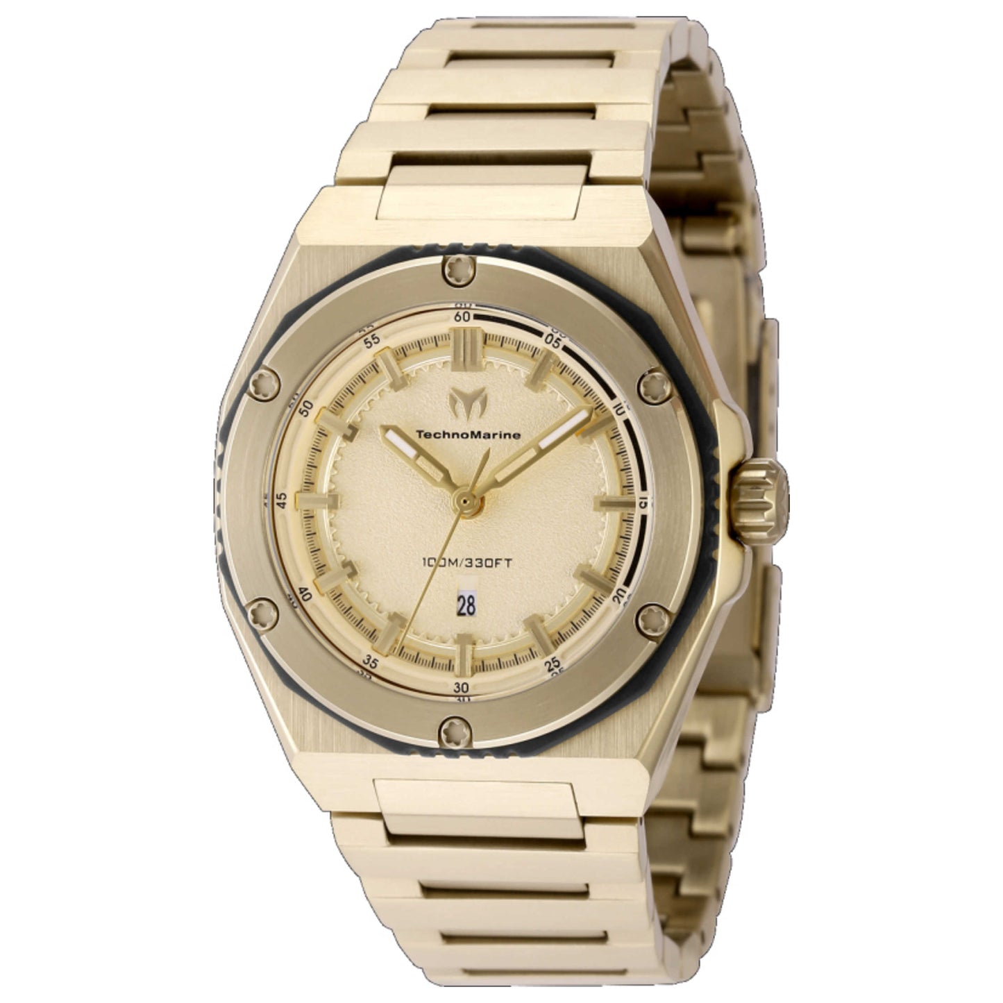 Front view of TechnoMarine Coral Legacy Women's Quartz Watch TM-416045