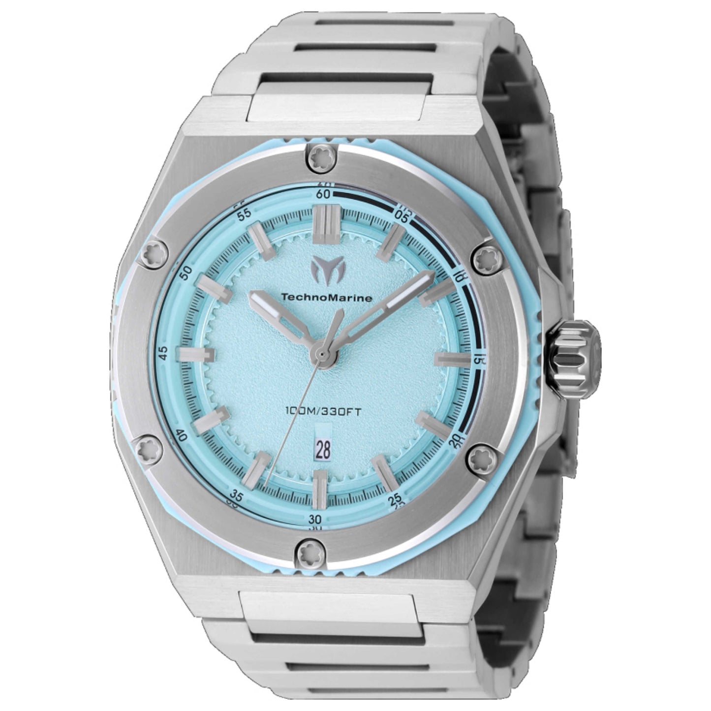 Front view of TechnoMarine Coral Legacy Men's Quartz Watch TM-416059