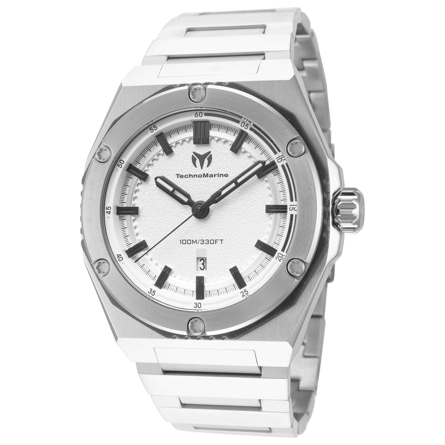 Front view of TechnoMarine Coral Legacy Men's Quartz Watch TM-416060