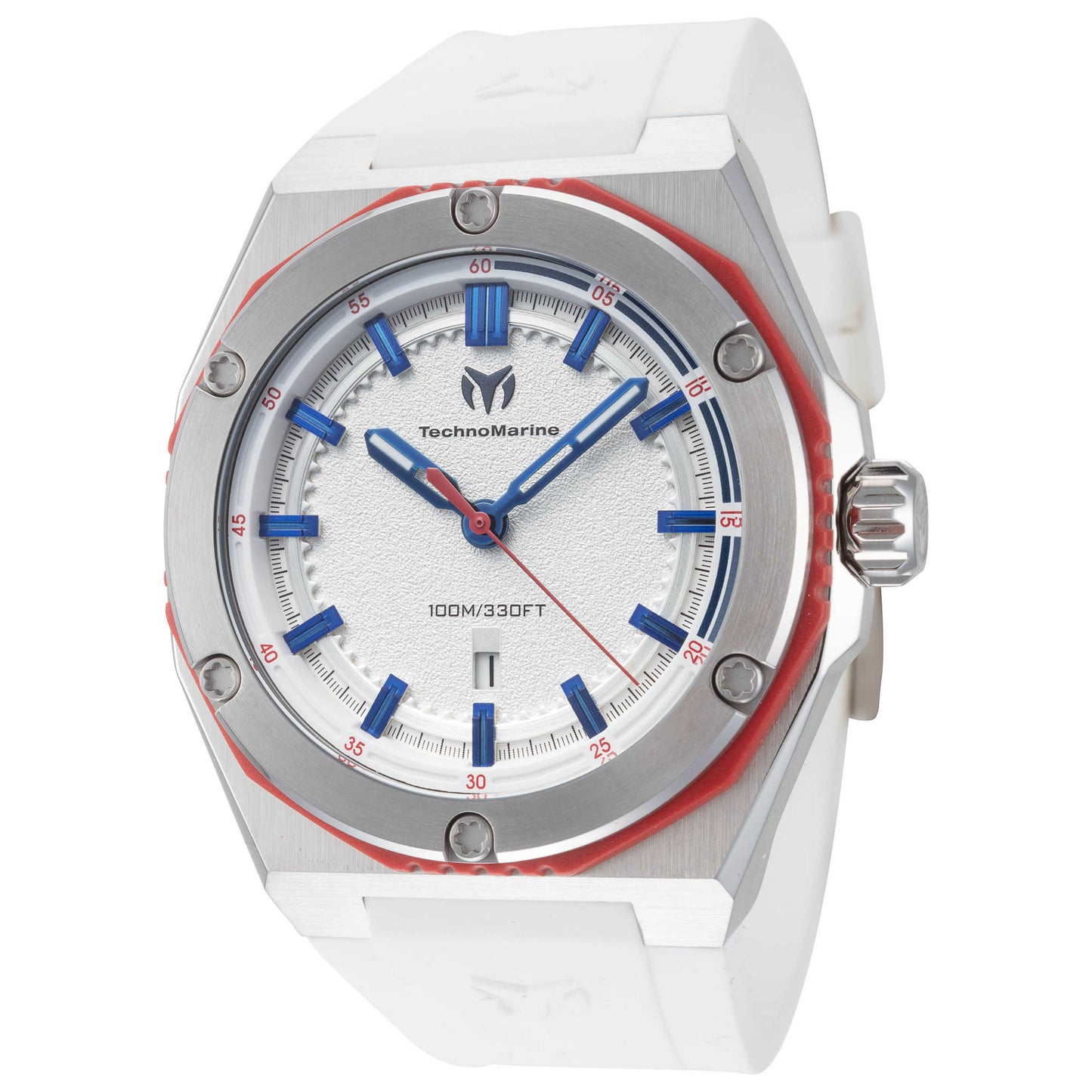 Front view of TechnoMarine Coral Legacy Men's Quartz Watch TM-416066