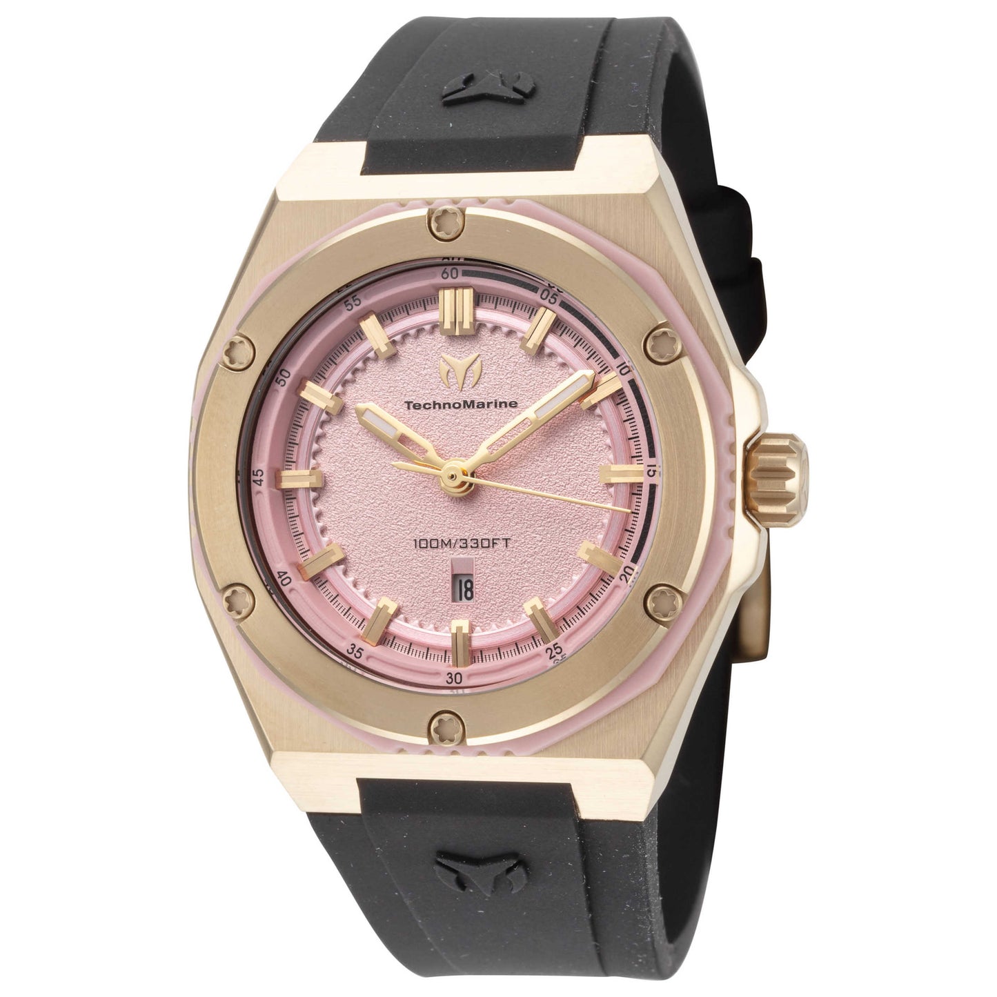 Front view of TechnoMarine Coral Legacy Women's Quartz Watch TM-416084