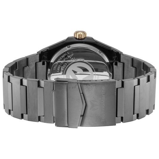 Back view of TechnoMarine Coral Legacy Men's Quartz Watch TM-416088