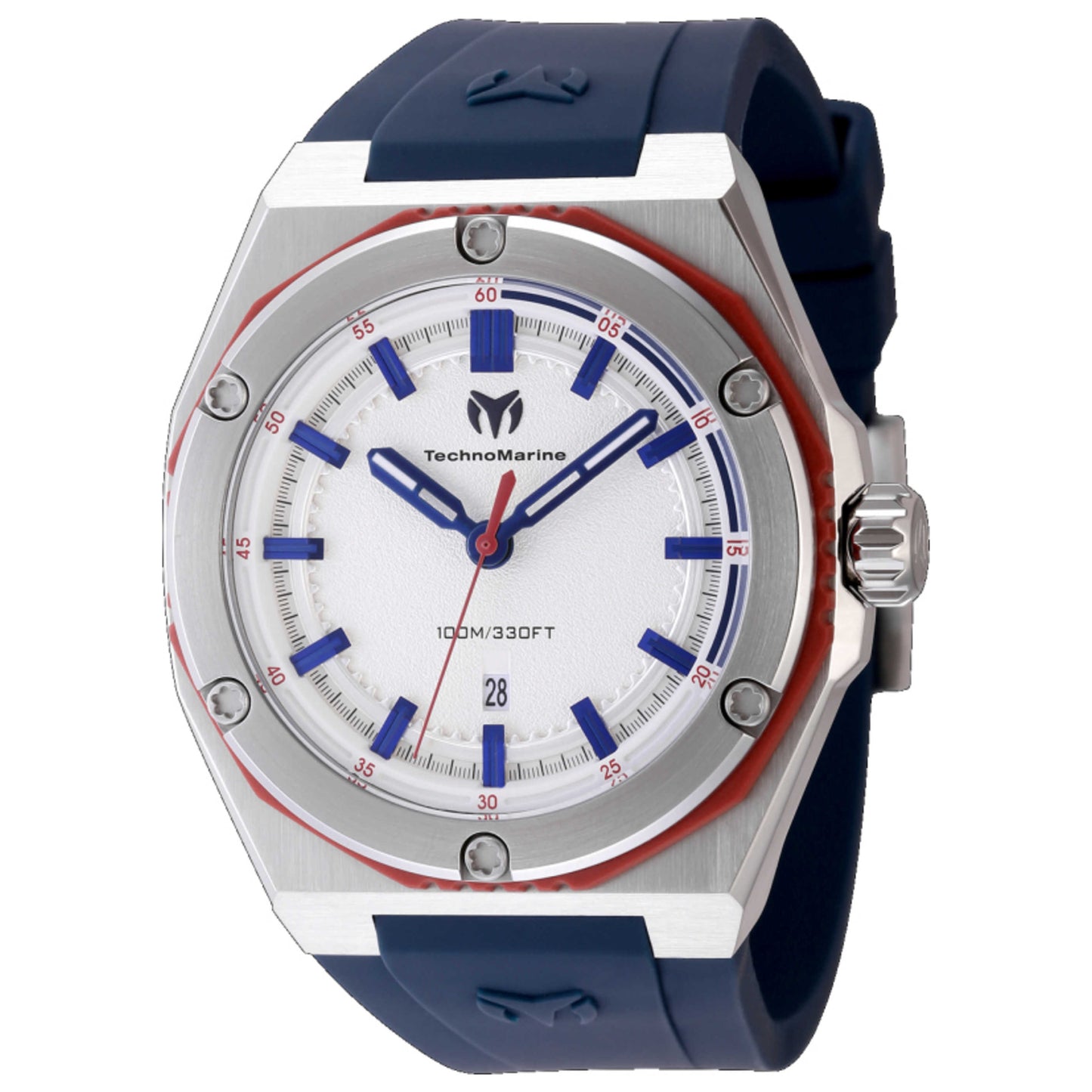 Front view of TechnoMarine Coral Legacy Men's Quartz Watch TM-416091