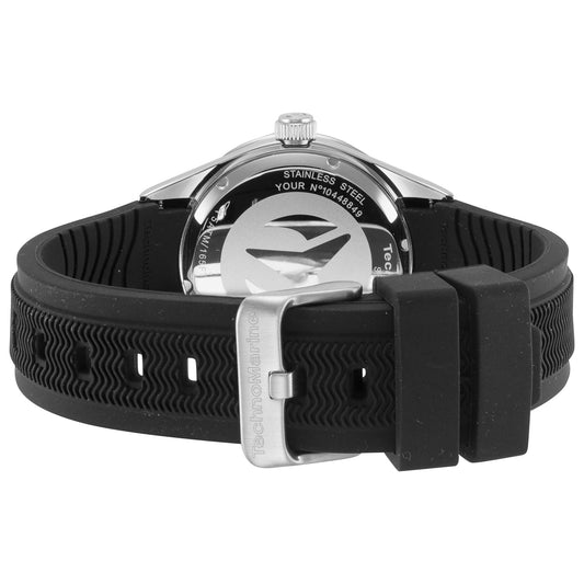 Back view of TechnoMarine Sea Men's Quartz Watch TM-719022