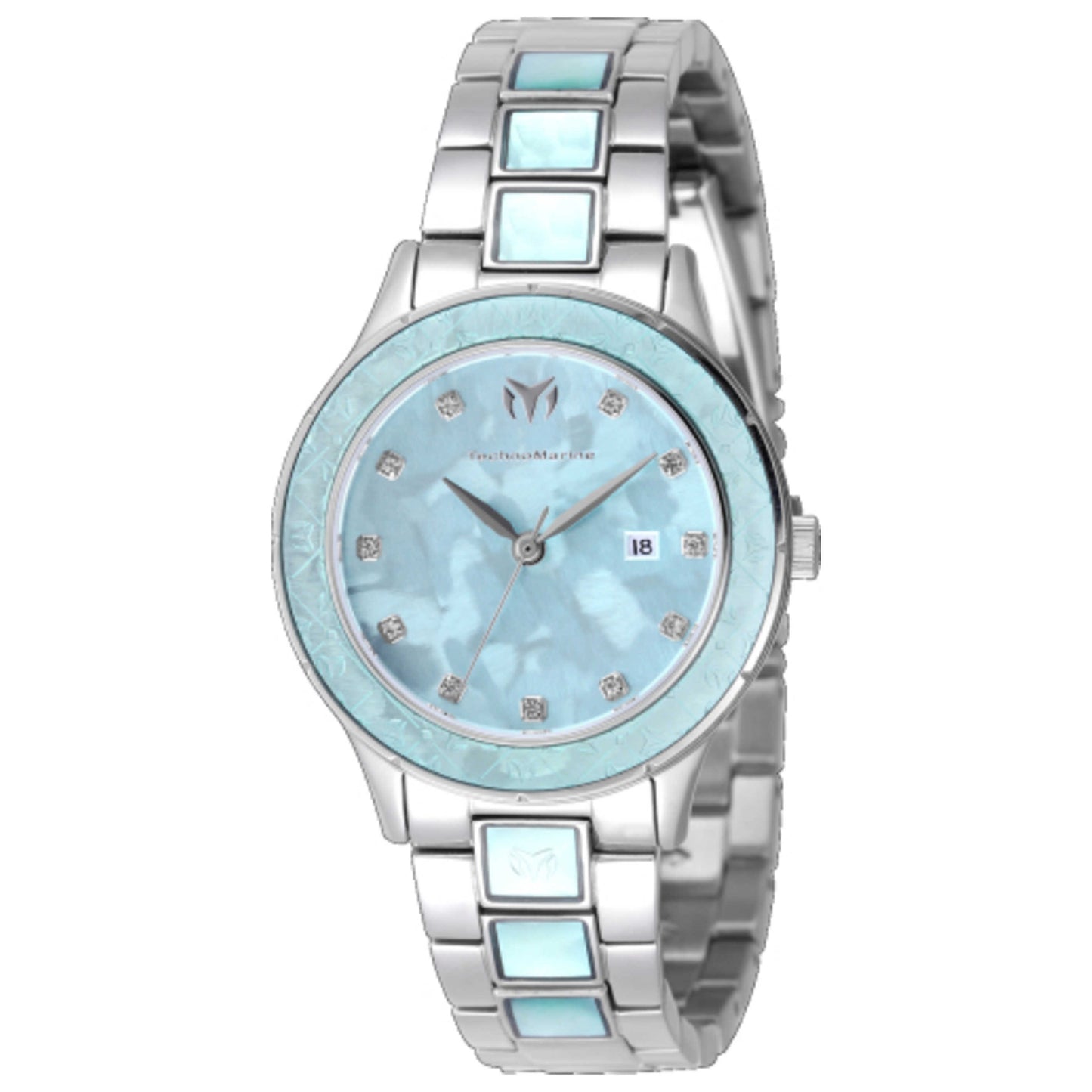 Front view of TechnoMarine Sea Women's Quartz Watch TM-725054
