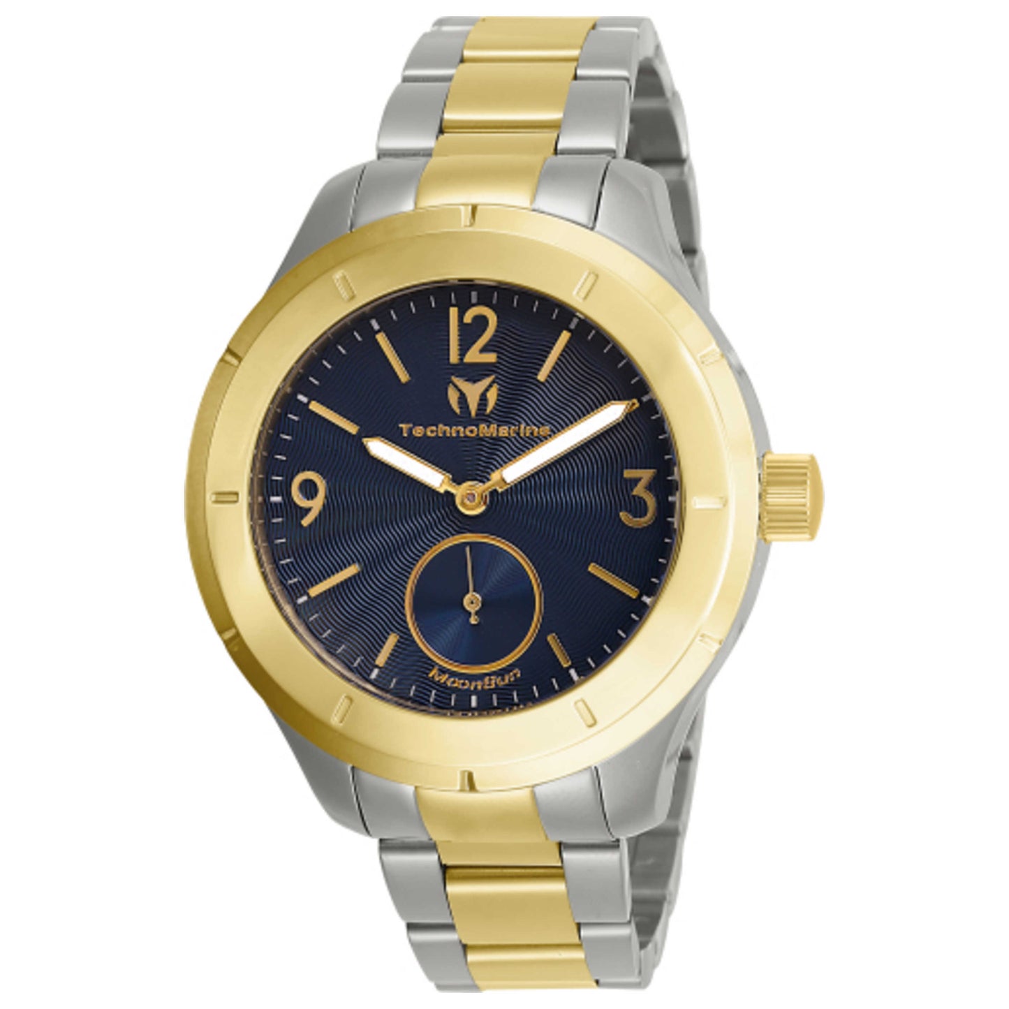 Front view of TechnoMarine MoonSun Men's Quartz Watch TM-818000