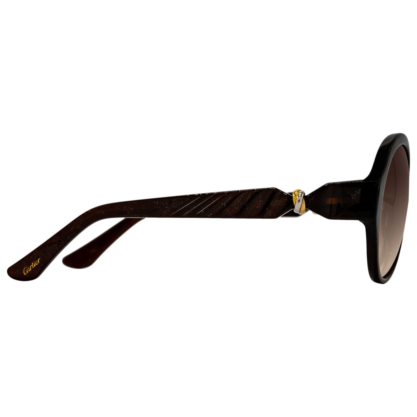 Cartier Fashion Women's Sunglasses TRINITY-ESW00014-56 - Image #3