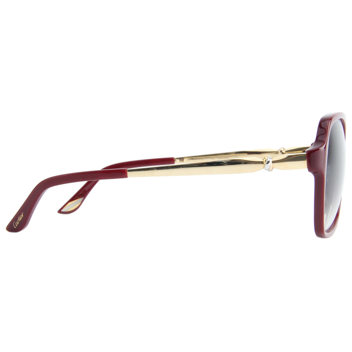 Cartier Fashion Women's Sunglasses TRINITY-ESW00015-56 - Image #3