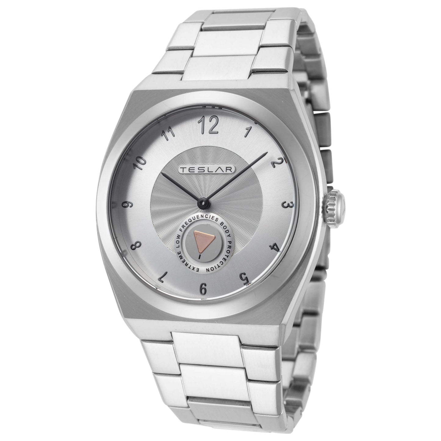 Front view of Teslar Re-Balance T-5 Men's Quartz Watch TW-012
