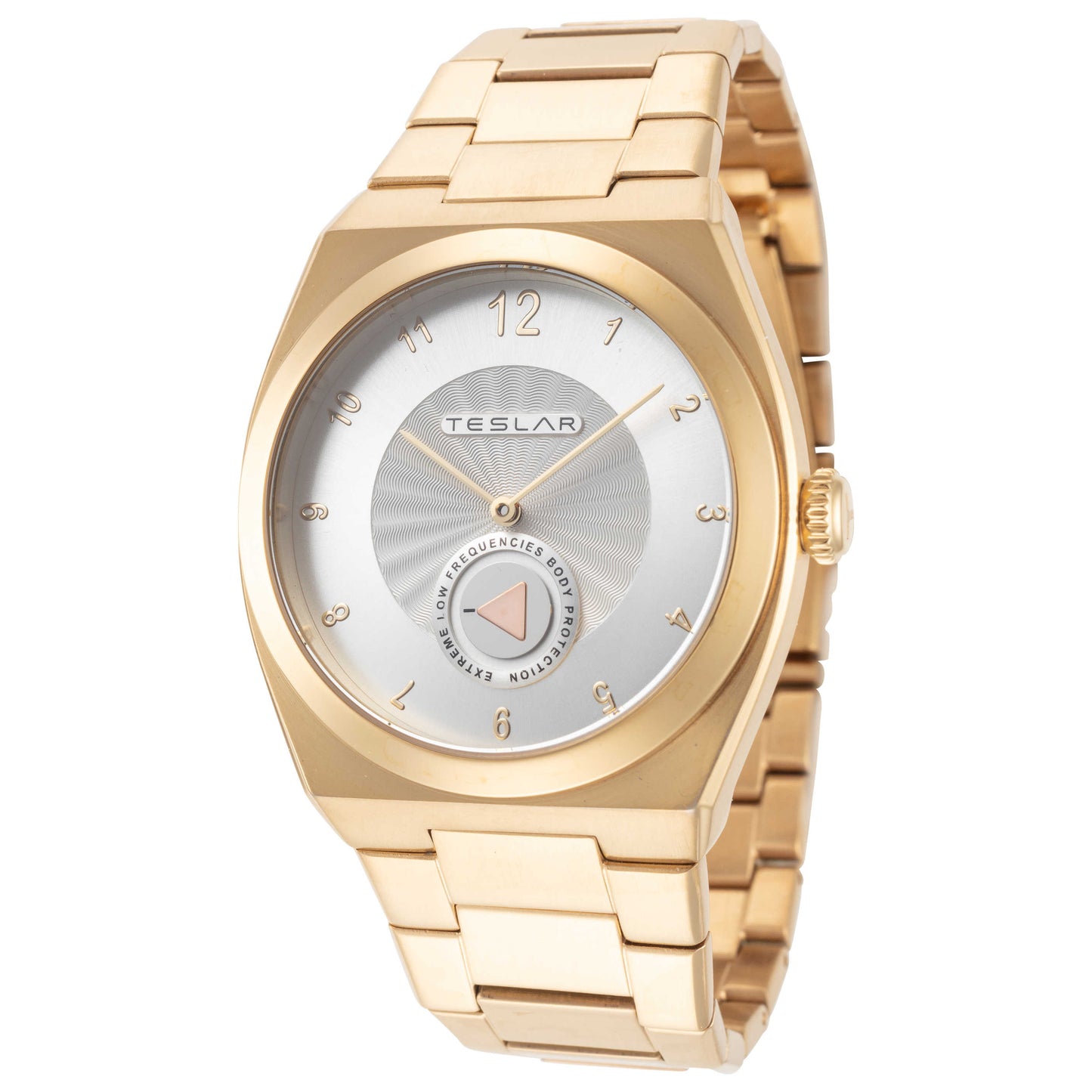Front view of Teslar Re-Balance T-5 Men's Quartz Watch TW-015