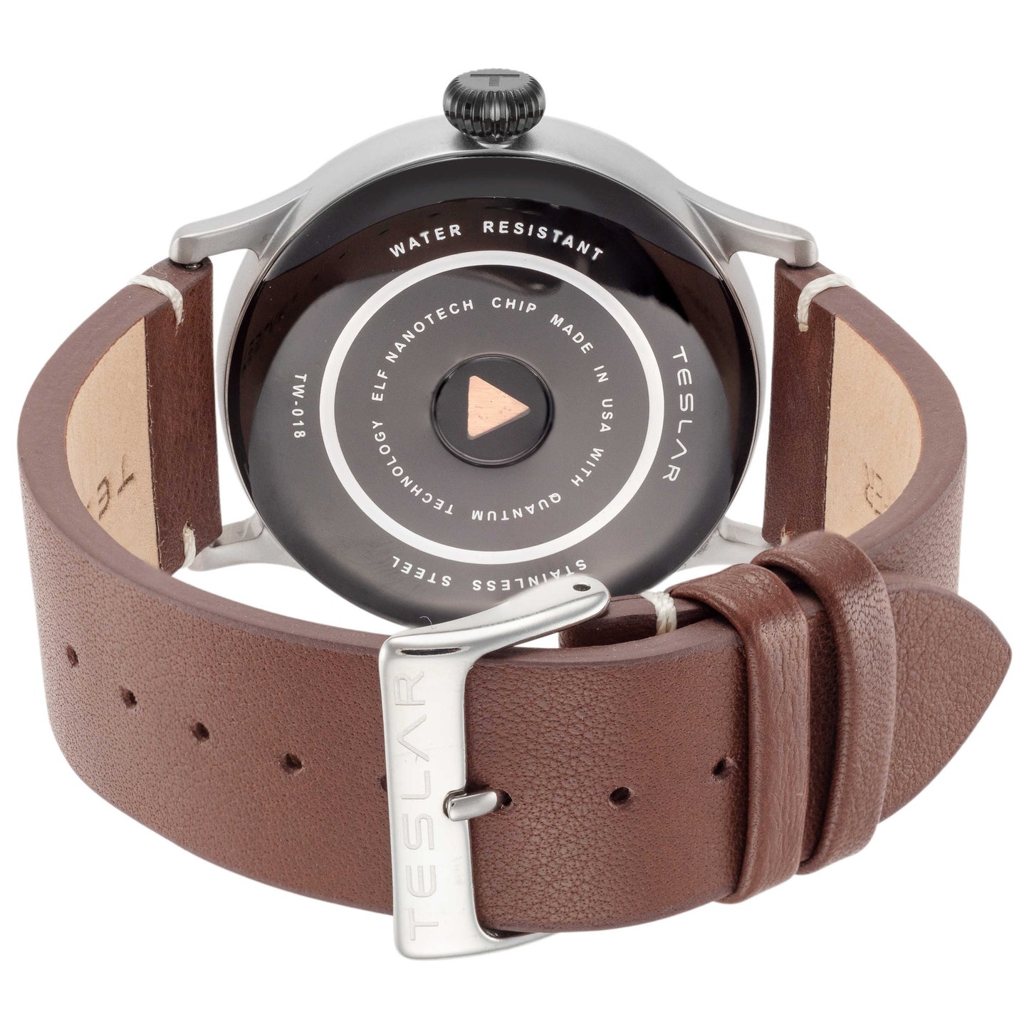 Back view of Teslar Re-Balance T-7 Men's Quartz Watch TW-018