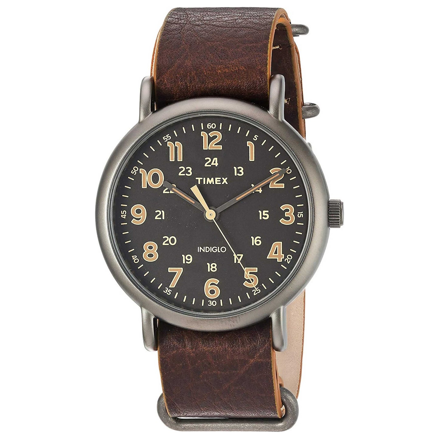 Front view of Timex Weekender Men's Quartz Watch TW2P85800