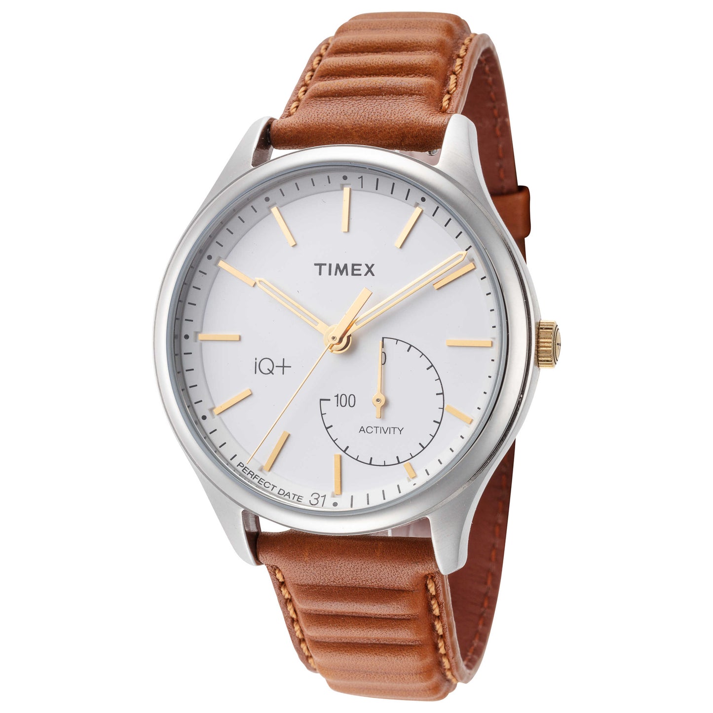 Front view of Timex IQ+ Move Activity Men's Quartz Watch TW2P94700