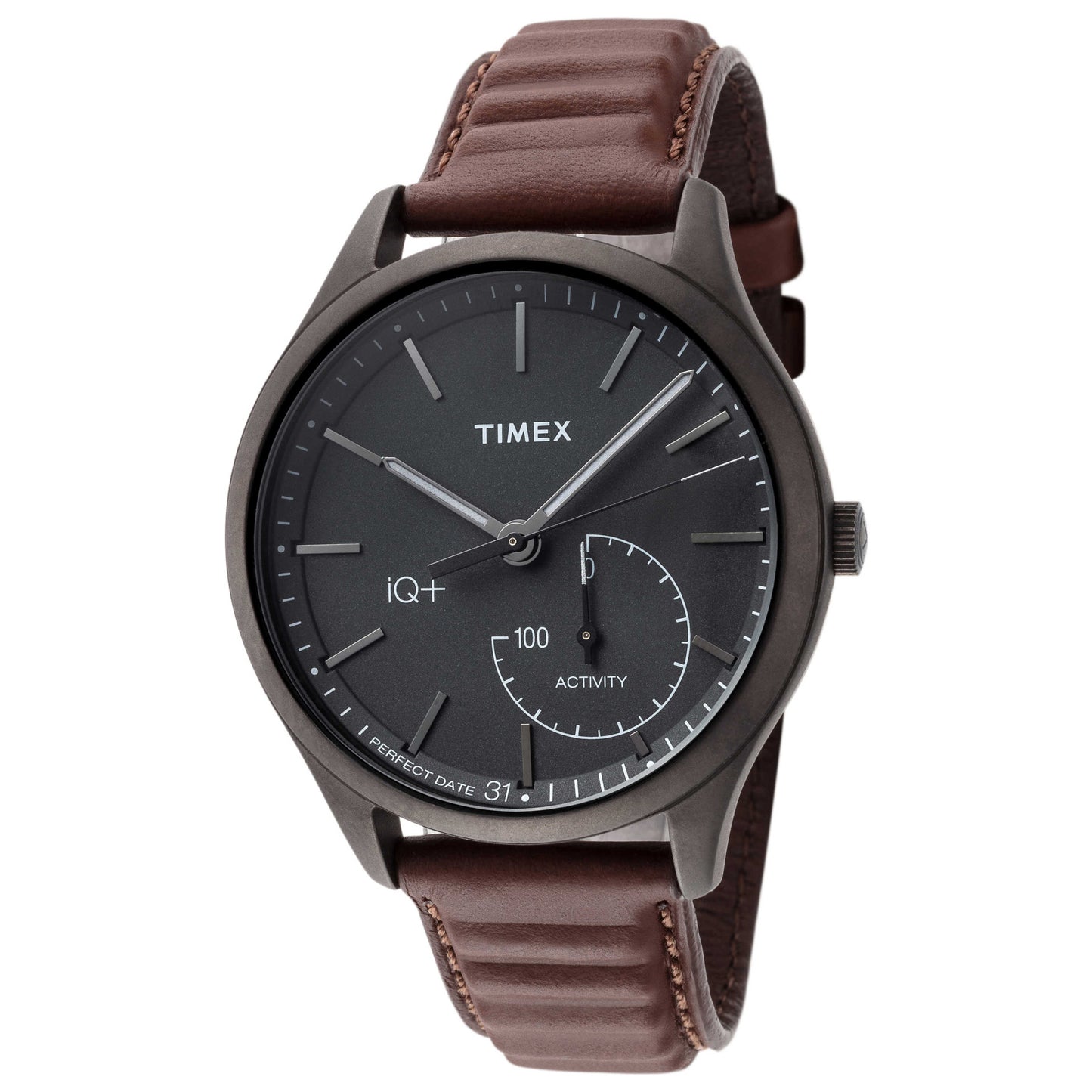 Front view of Timex IQ+ Move Activity Men's Quartz Watch TW2P94800