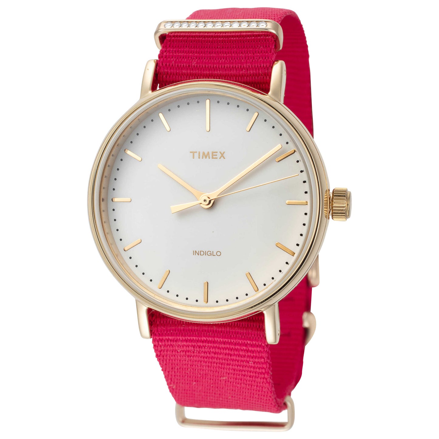 Front view of Timex Fairfield Women's Quartz Watch TW2R48600