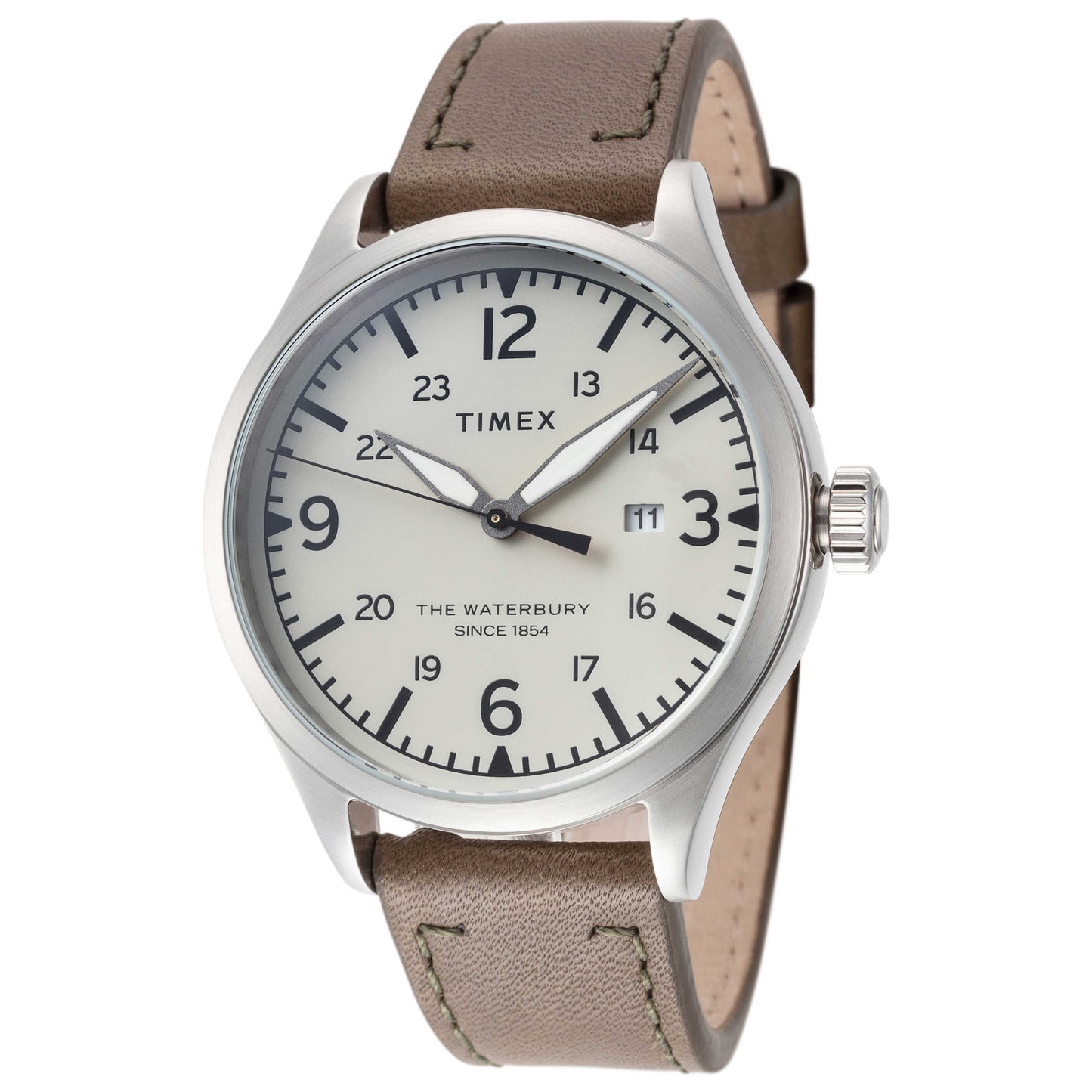 Front view of Timex Waterbury Men's Quartz Watch TW2R71100