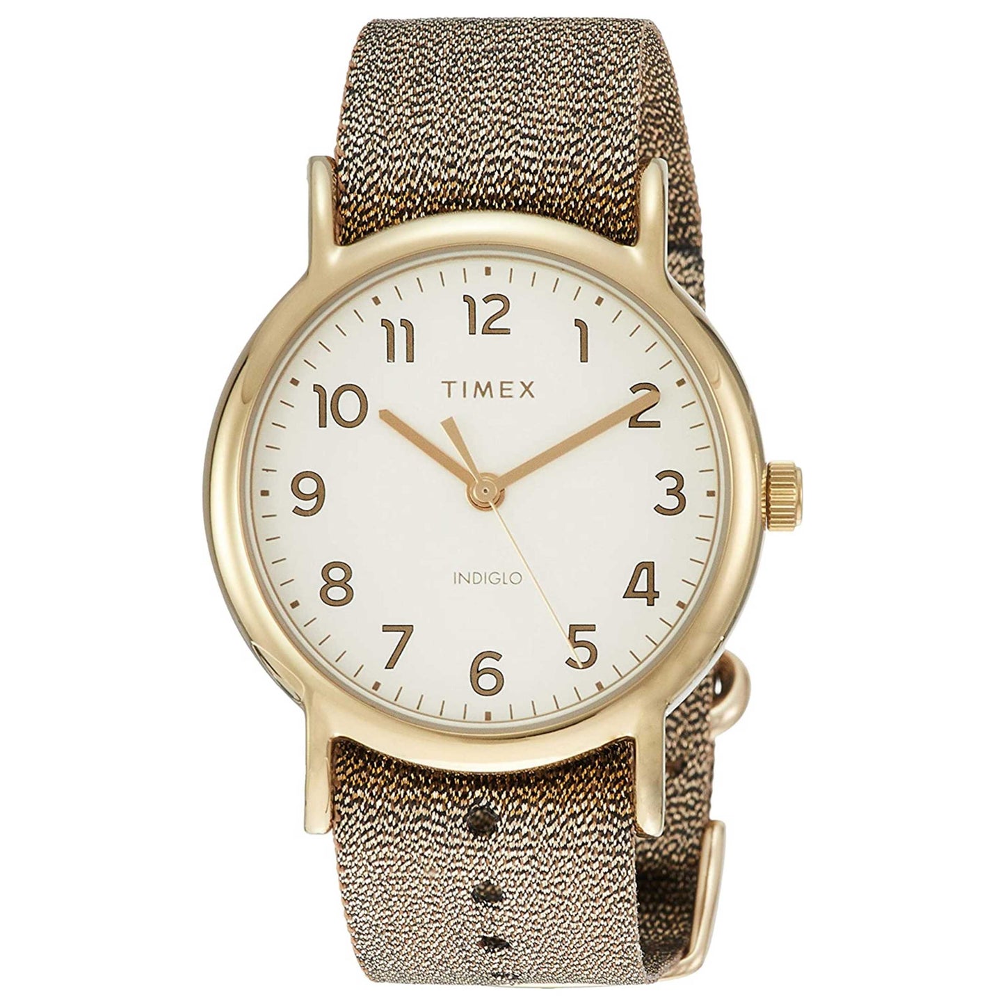Front view of Timex Weekender Women's Quartz Watch TW2R92300