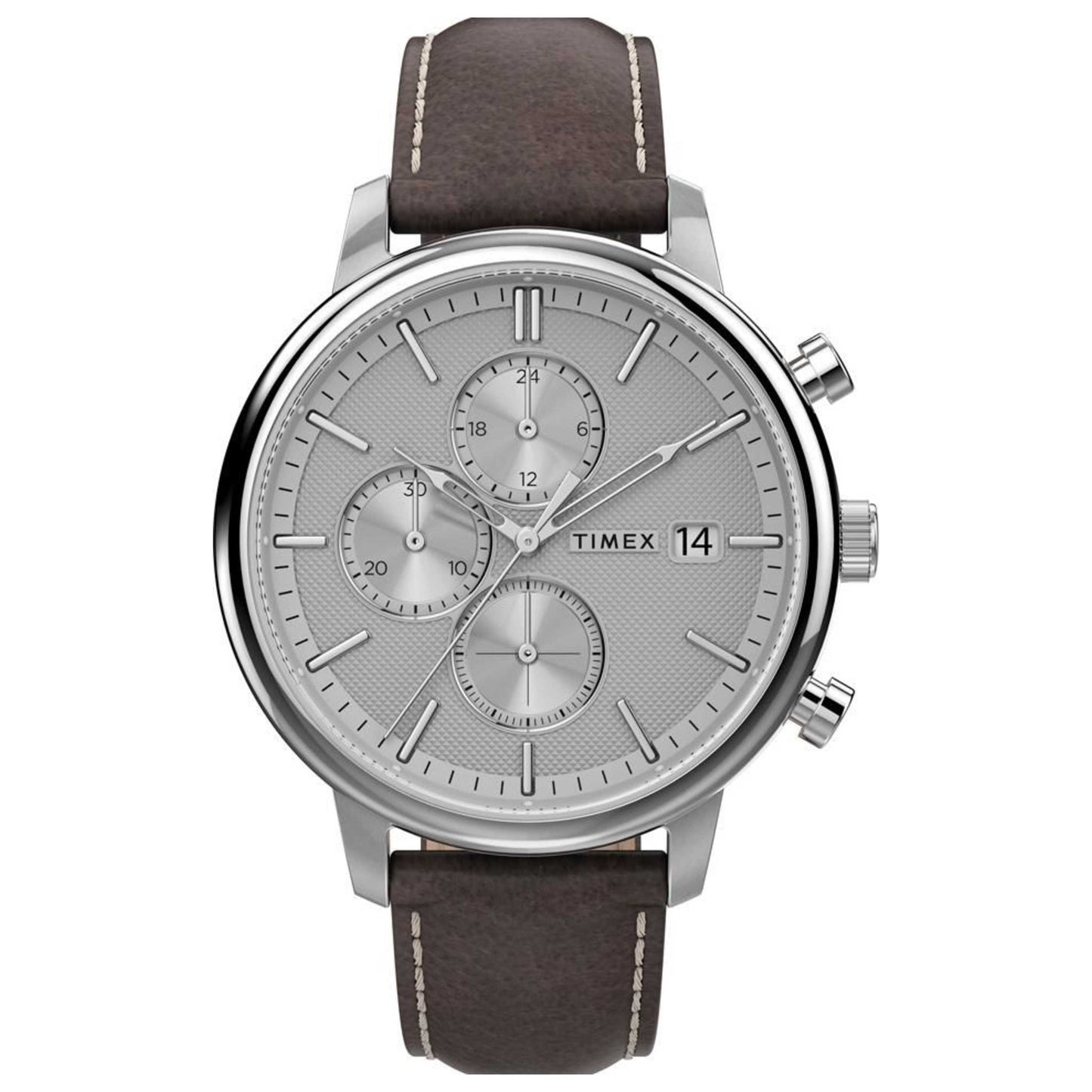 Front view of Timex Chicago Men's Quartz Watch TW2U38800