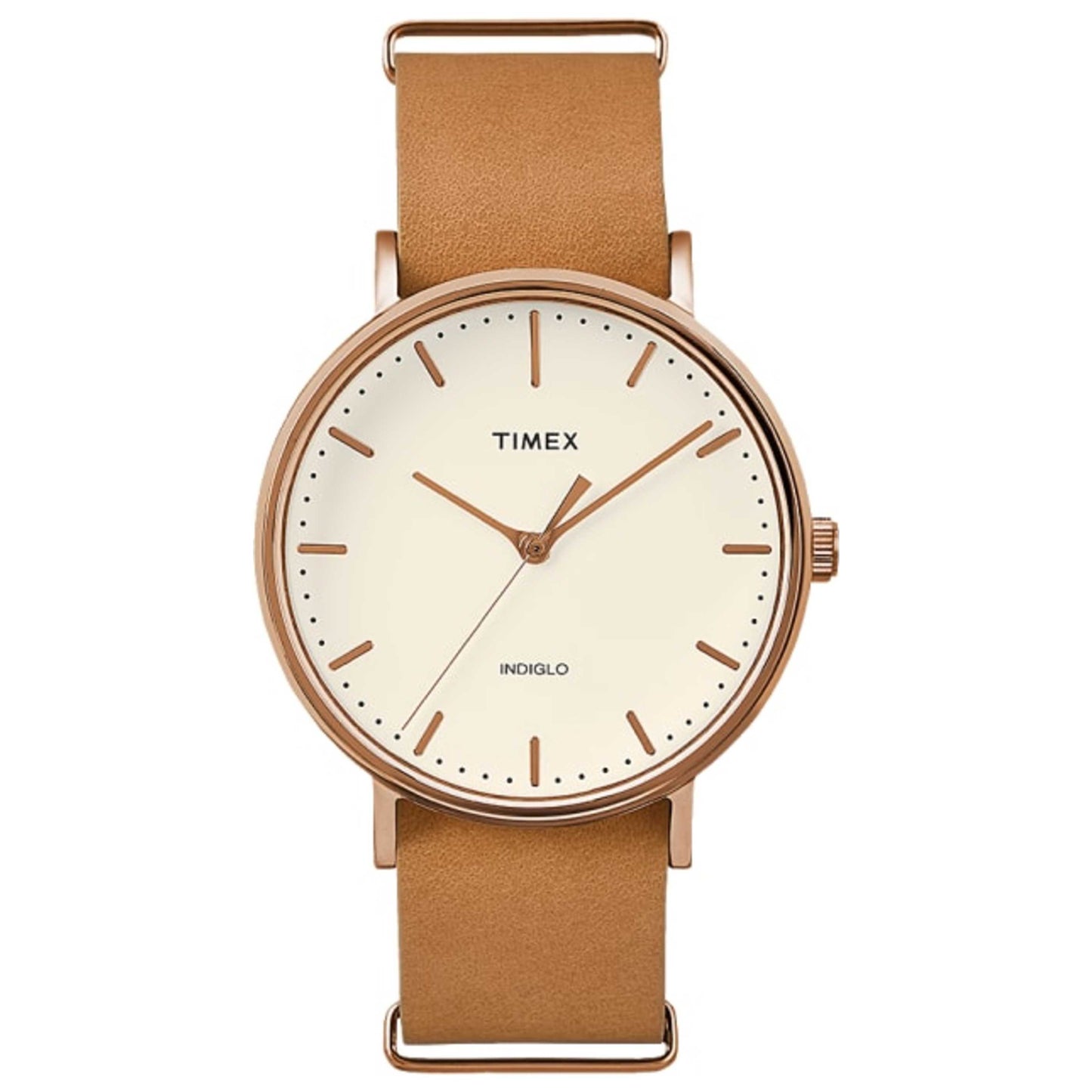 Front view of Timex Fairfield Women's Quartz Watch TWF3C8160
