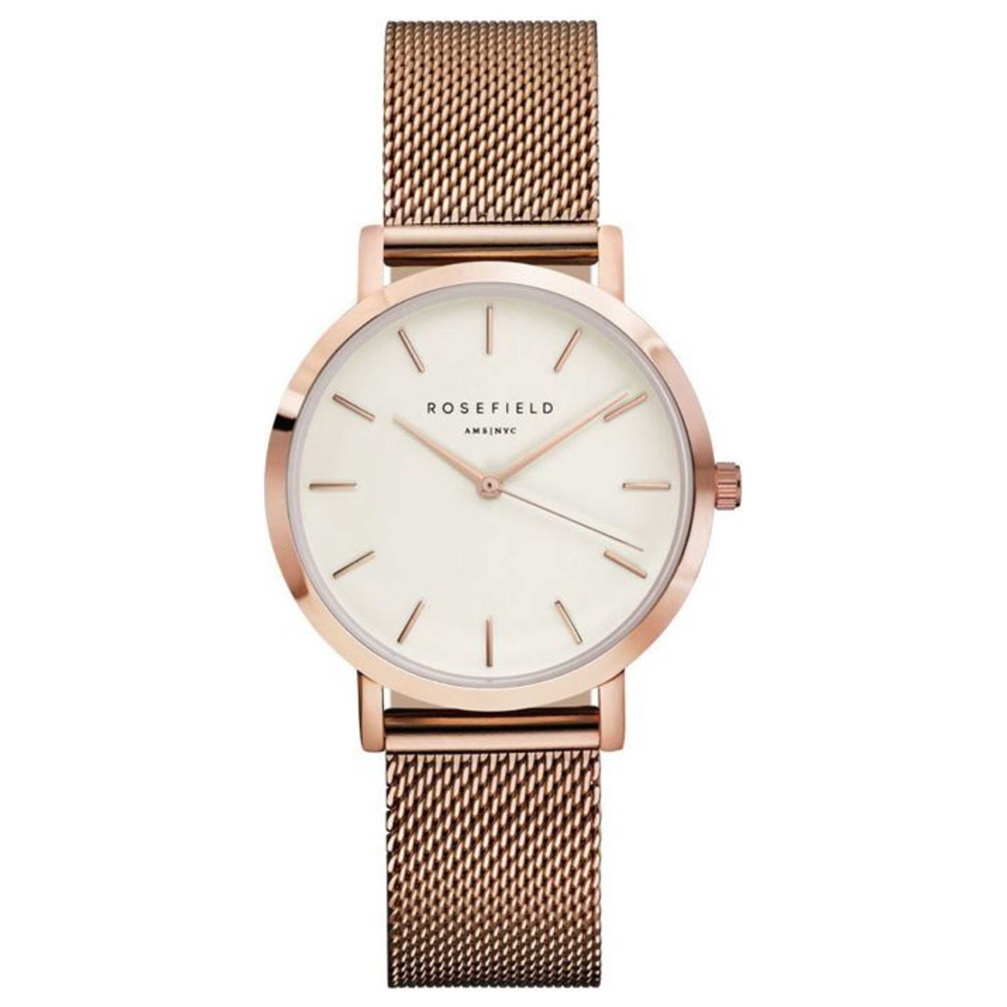 Front view of Rosefield Tribeca Women's Quartz Watch TWR-T50