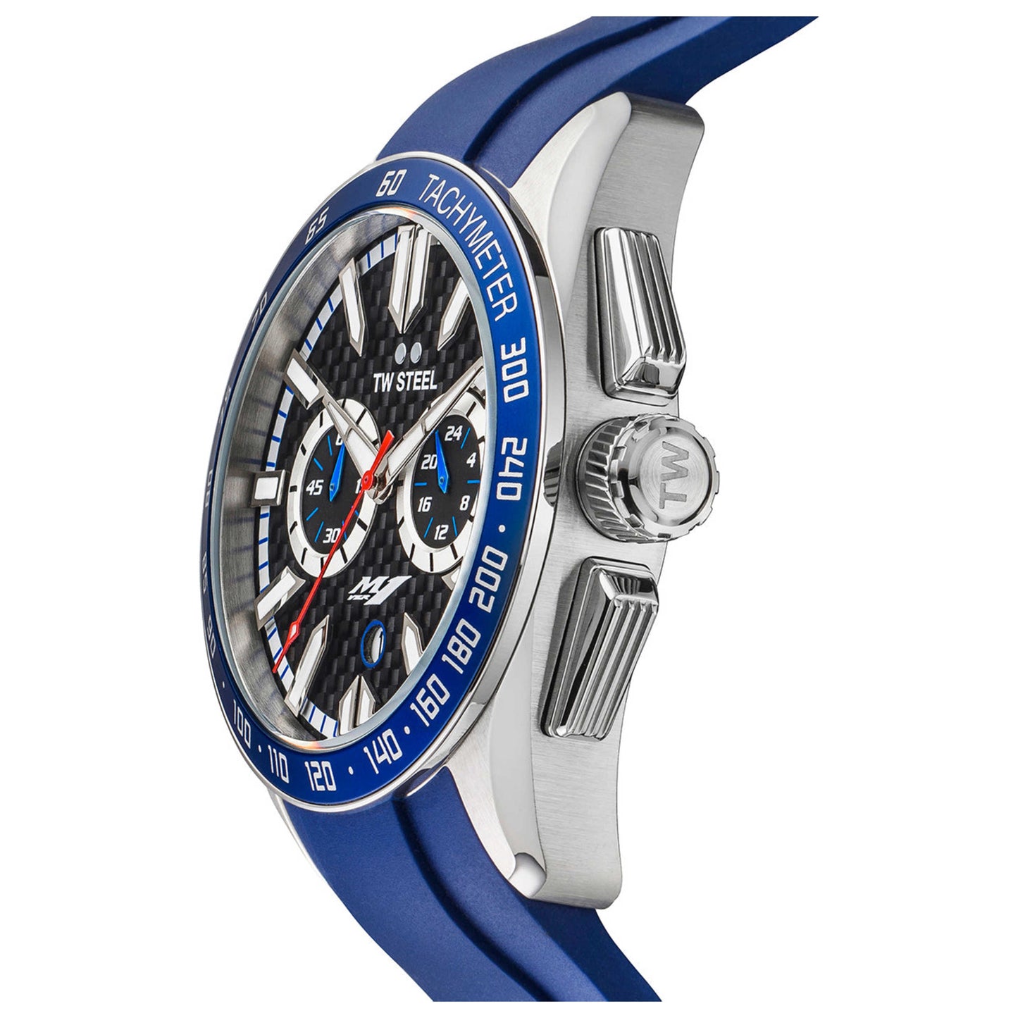 Right view of TW Steel Yamaha Factory Racing Men's Quartz Watch TWS-GS4