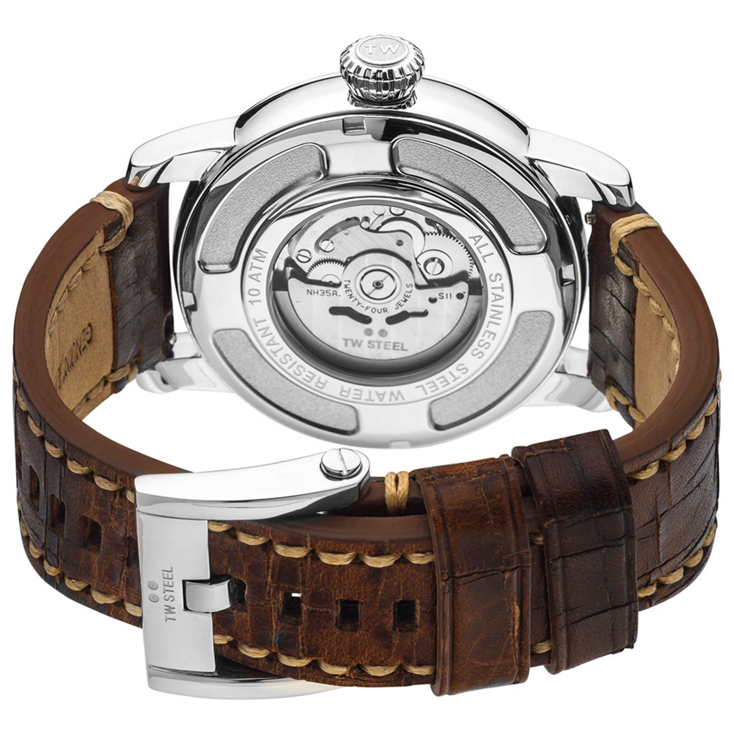 Back view of TW Steel Maverick Men's Automatic Watch TWS-MS26