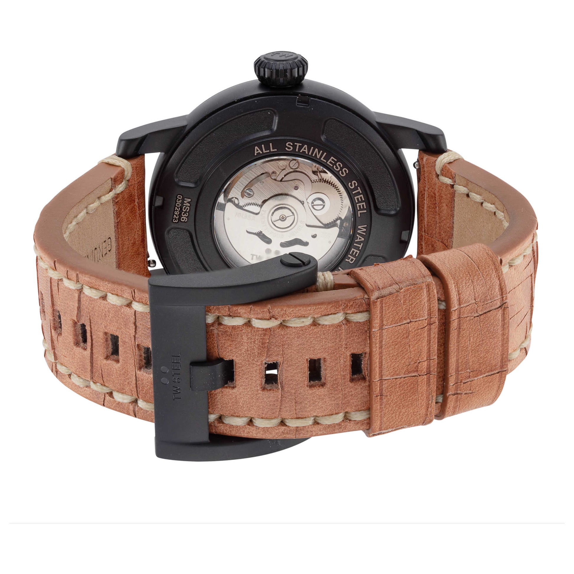 Back view of TW Steel Maverick Men's Automatic Watch TWS-MS36