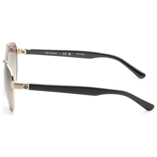 Left view of Tory Burch Fashion Women's Sunglasses TY6070-327111-57