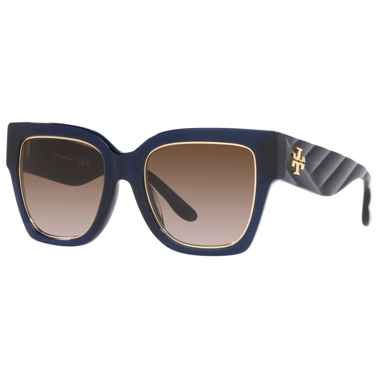 Front view of Tory Burch Fashion Women's Sunglasses TY7180U-165613-52