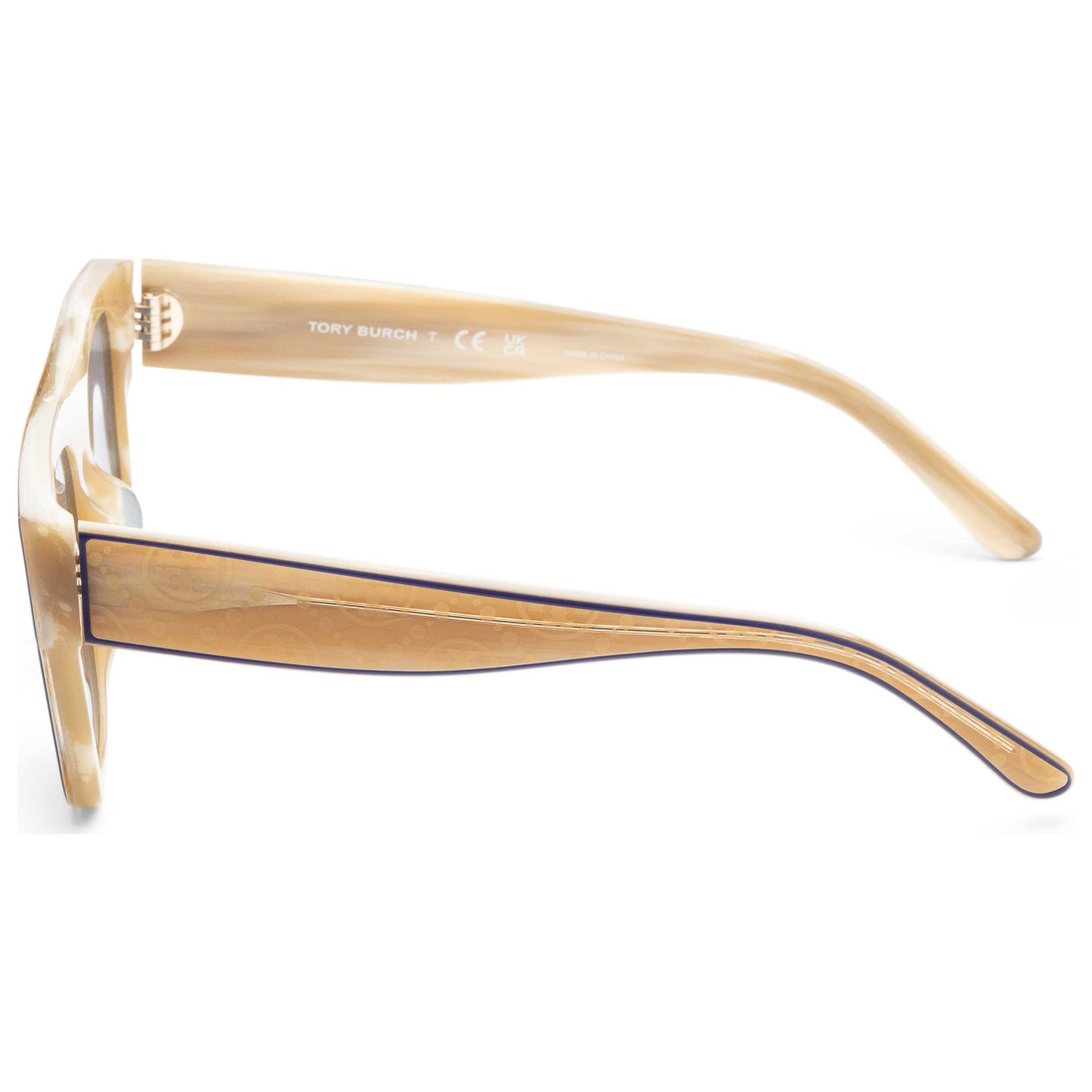 Left view of Tory Burch Fashion Women's Sunglasses TY7185U-193180-52