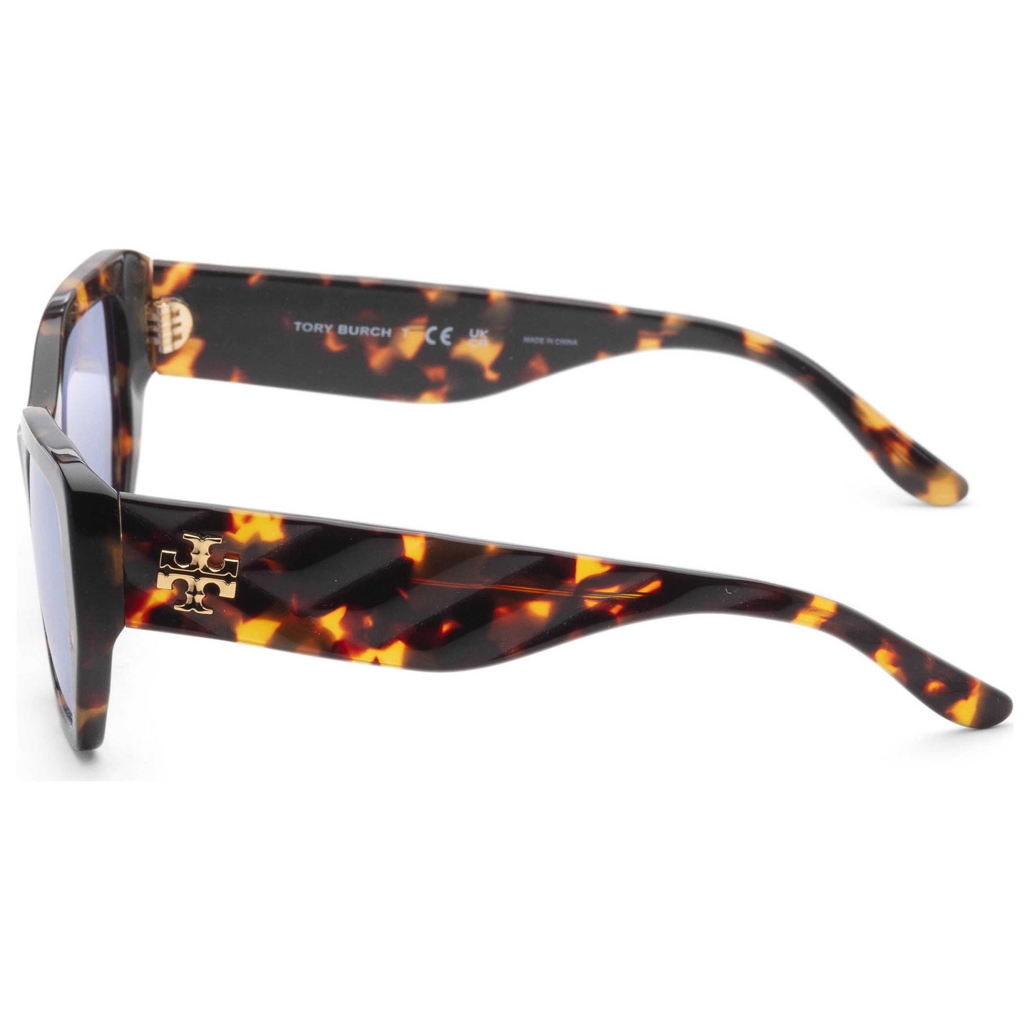 Left view of Tory Burch Fashion Women's Sunglasses TY7187U-19441U-53