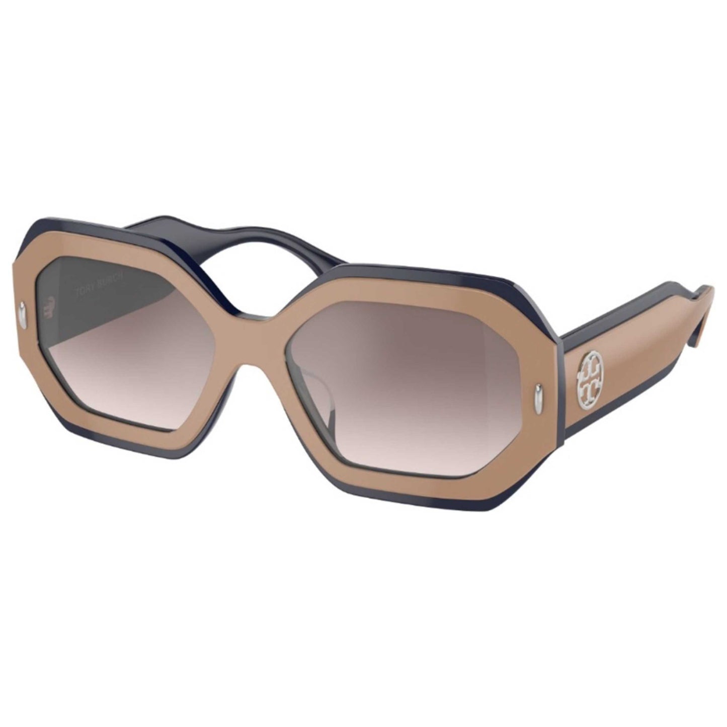 Front view of Tory Burch Fashion Women's Sunglasses TY7192F-19396I-57