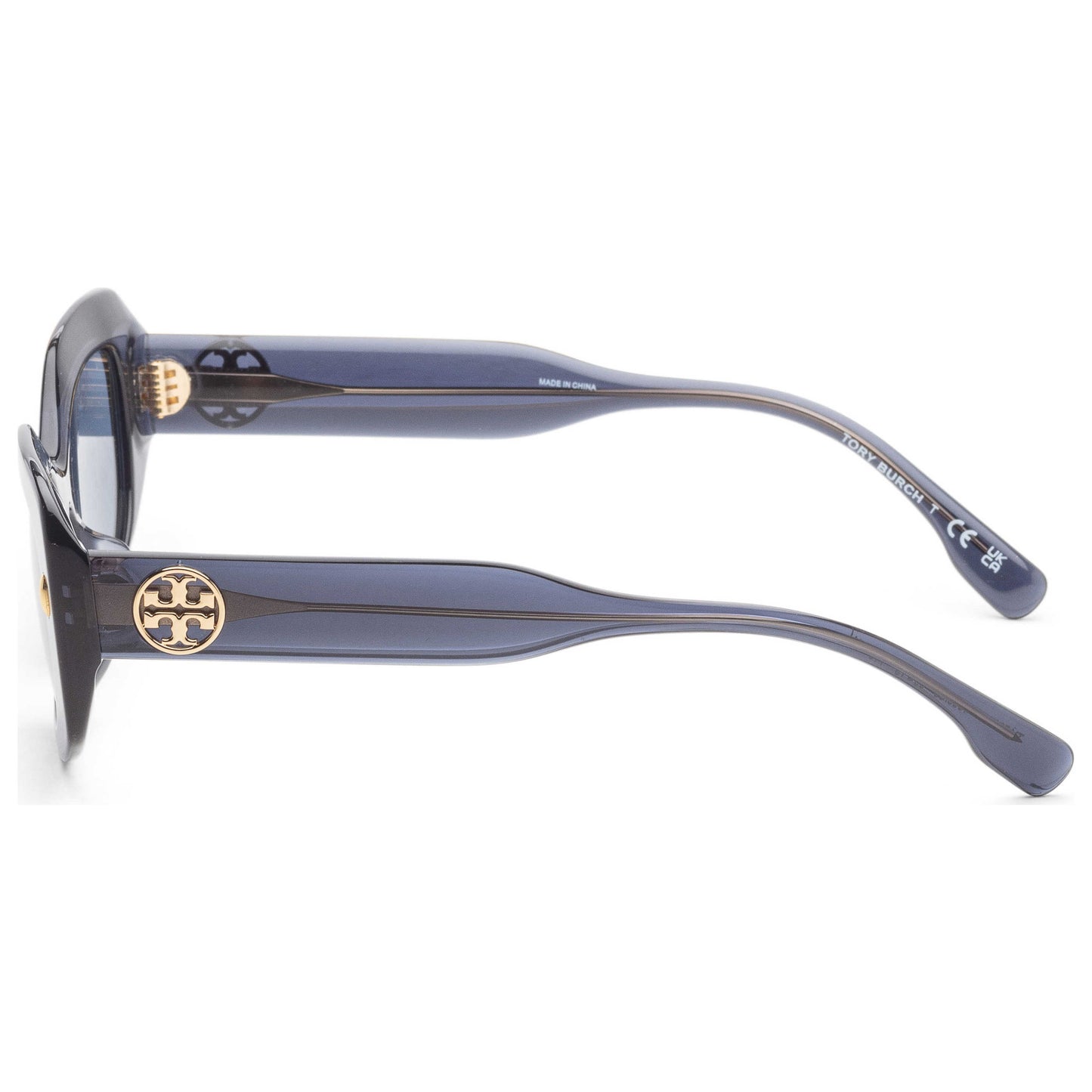Left view of Tory Burch Fashion Women's Sunglasses TY7202U-196380-50
