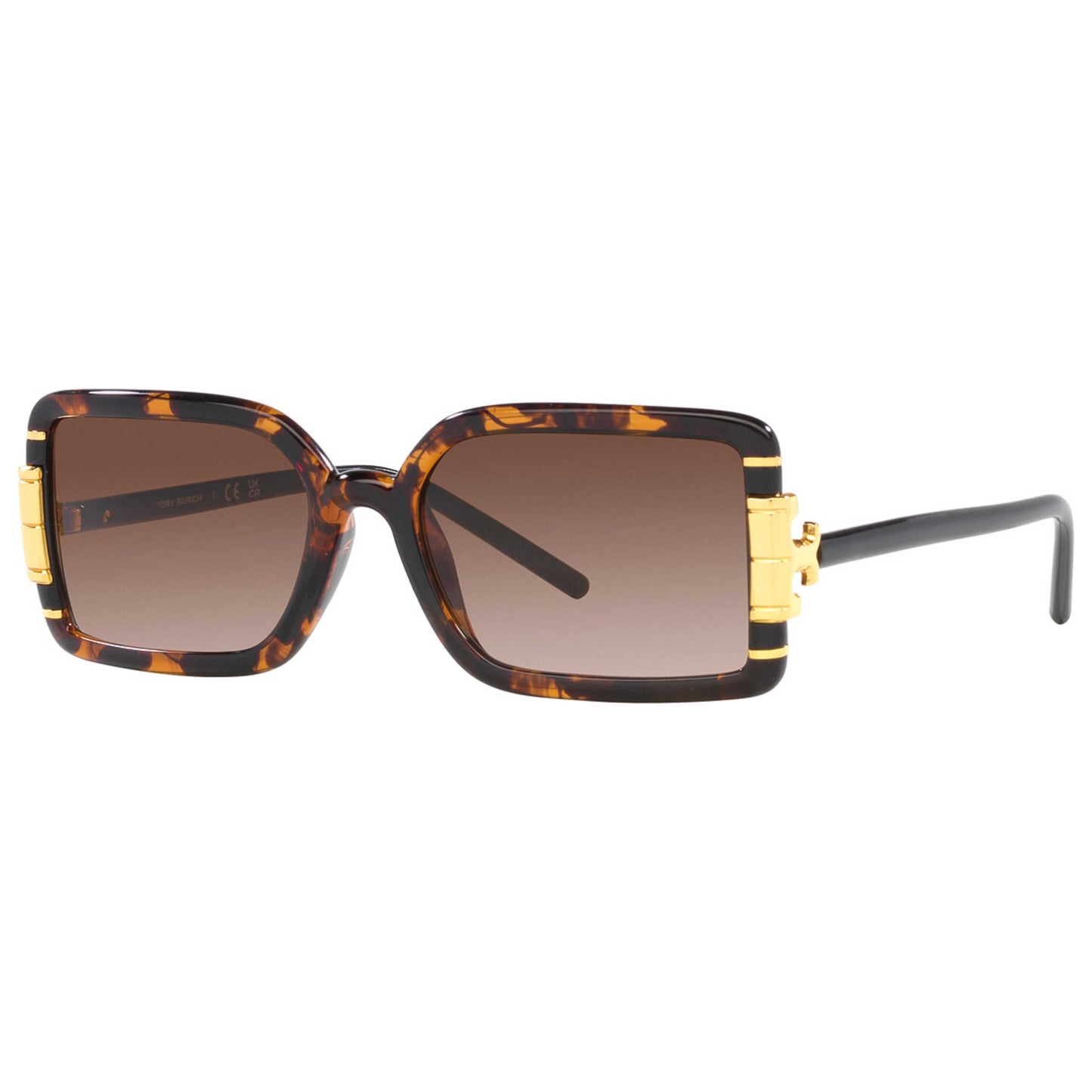 Front view of Tory Burch Fashion Women's Sunglasses TY9073U-178413-55