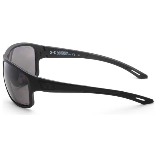 Left view of Under Armour Men's Sunglasses UA0004-S-003-65