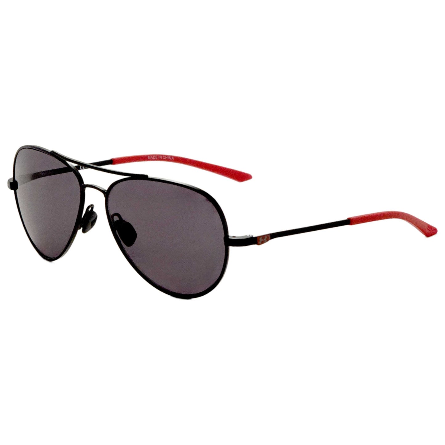 Front view of Under Armour Unisex Sunglasses UAINSTINCT-0BLX-IR