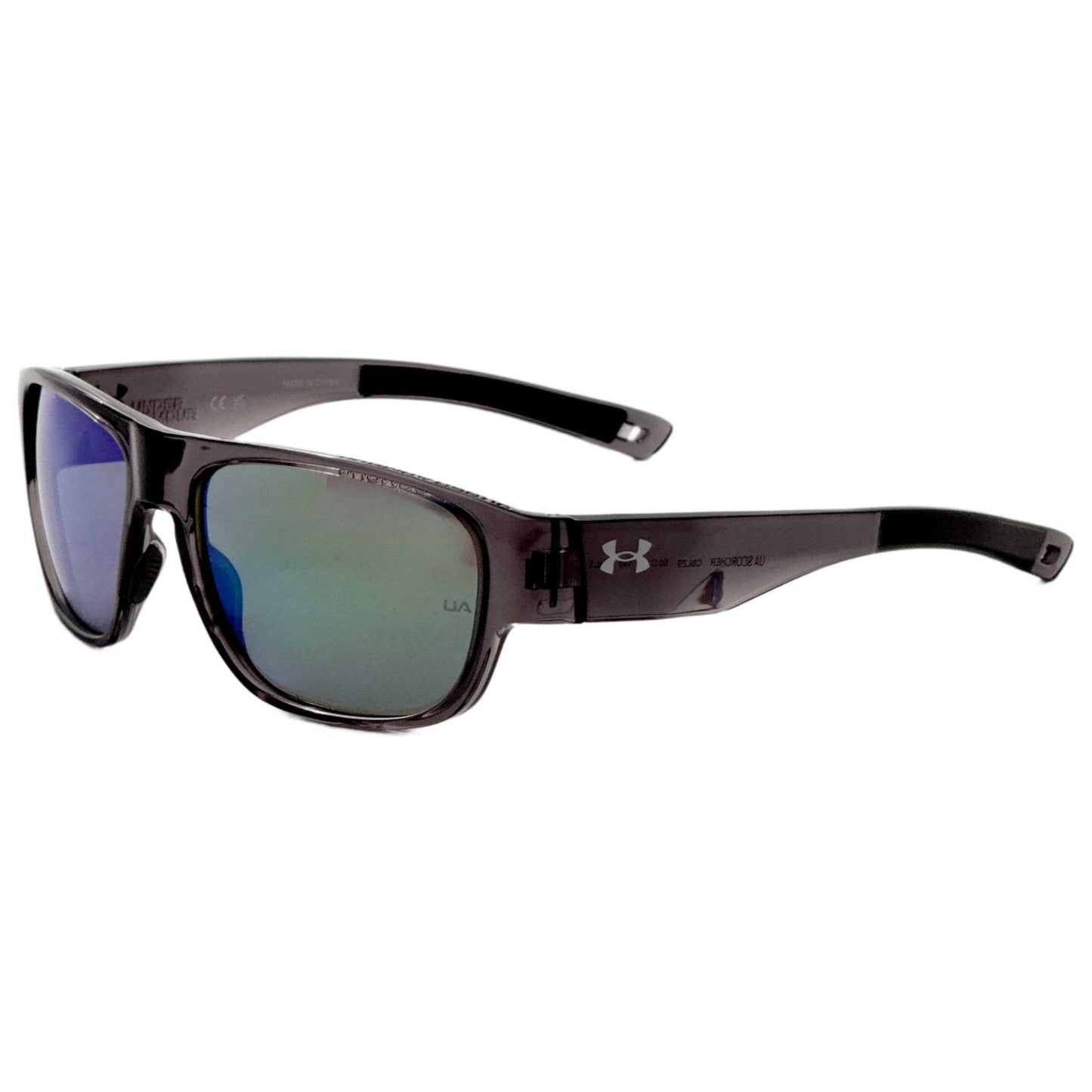 Front view of Under Armour Men's Sunglasses UASCORCHER-CBL-60