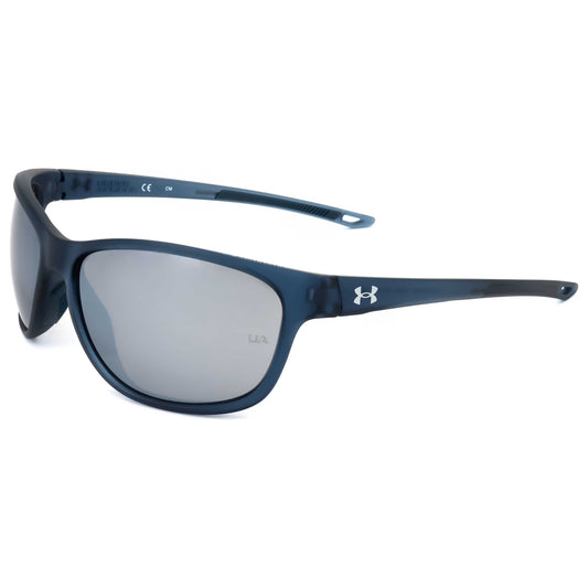 Front view of Under Armour Unisex Sunglasses UAUNDENIABLE-FJM-61