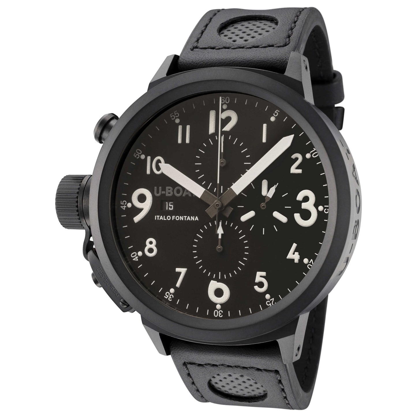 Front view of U-Boat Flight Deck Men's Automatic Watch UB-1904-1