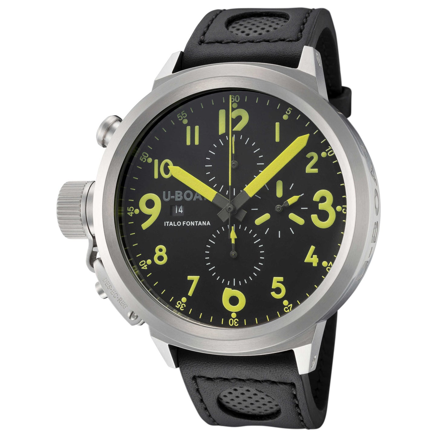 Front view of U-Boat Flight Deck Men's Automatic Watch UB-1907-1