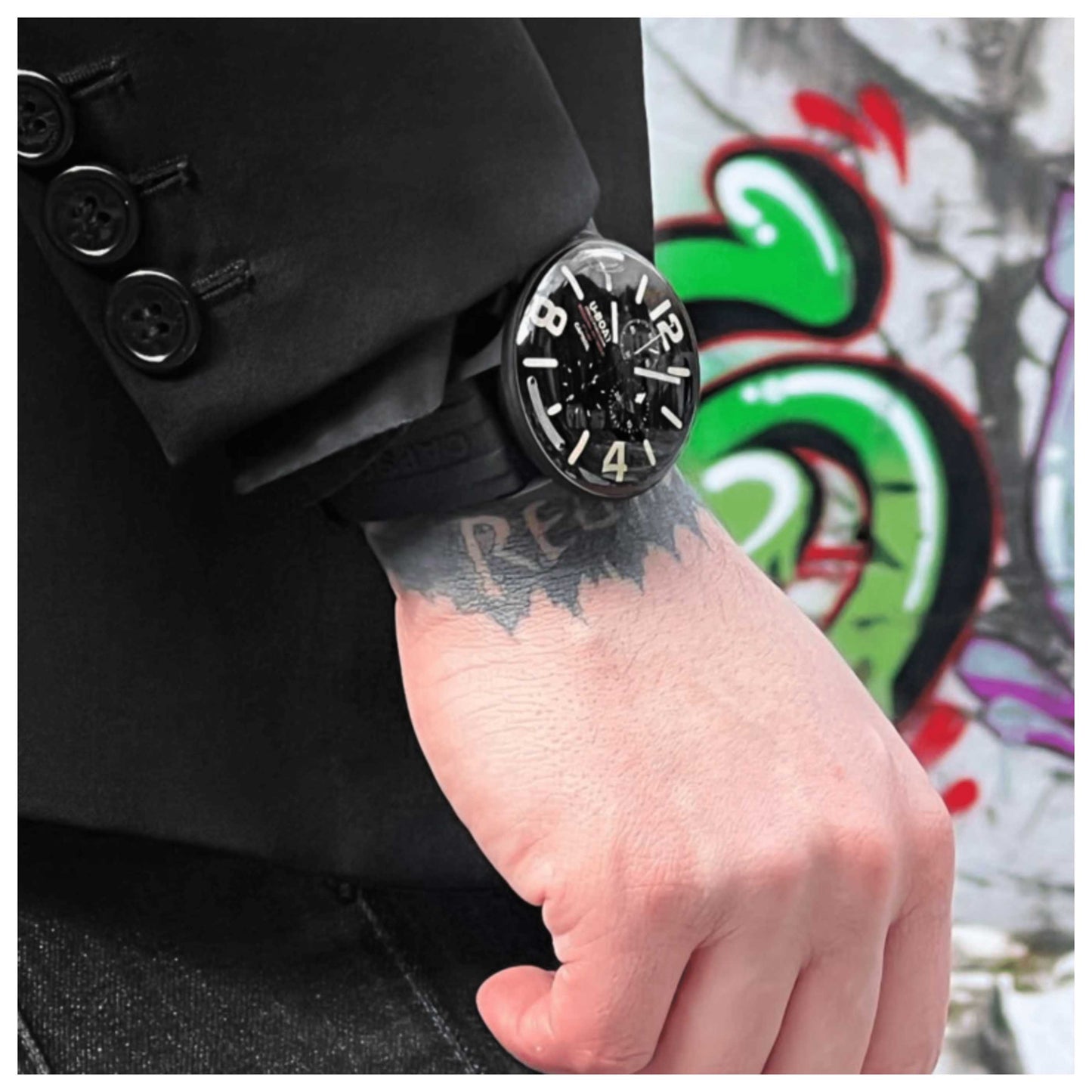 U-Boat Capsoil Men's Quartz Watch UB-8896 - Image #4