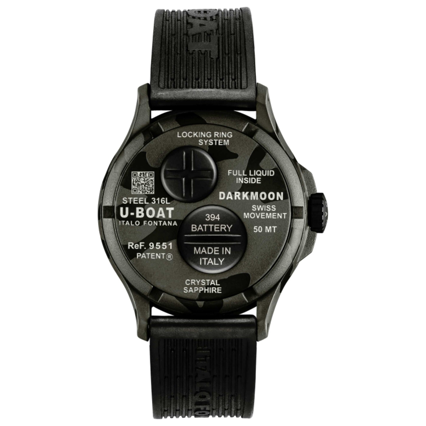 U-Boat Darkmoon Men's Quartz Watch UB-9551 - Image #2