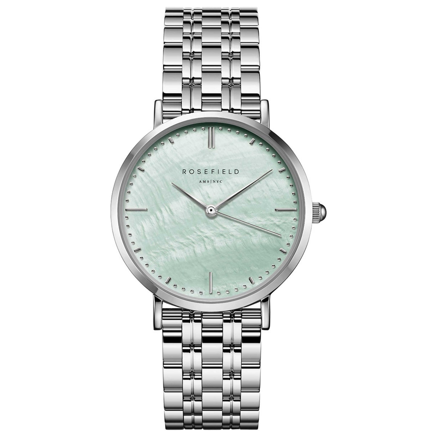 Front view of Rosefield Upper East Side Women's Quartz Watch UGSSS-U38