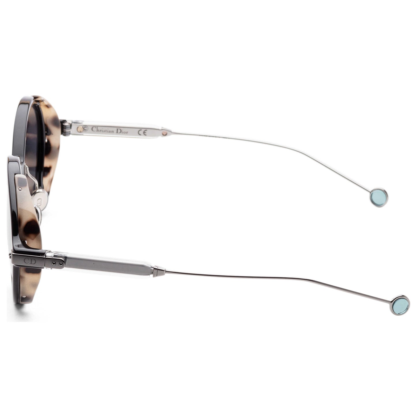 Left view of Christian Dior Umbrage Women's Sunglasses UMBRAGE-L9RIR-52