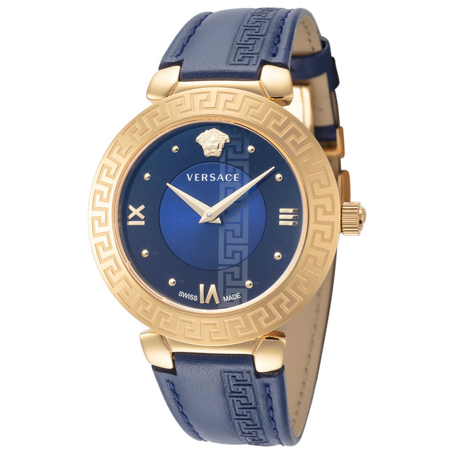 Front view of Versace Daphnis Women's Quartz Watch V16040017